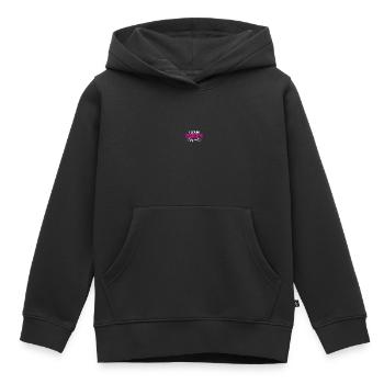 Directeur - Sweat Premium à capuche enfant bio - noir - Devant - AI Model Kid Male (0cm)