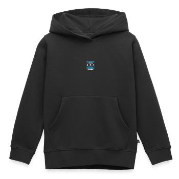Baseball Card Collector Baseball Card - Sweat Premium à capuche enfant bio - noir - Devant - AI Model Kid Male (0cm)