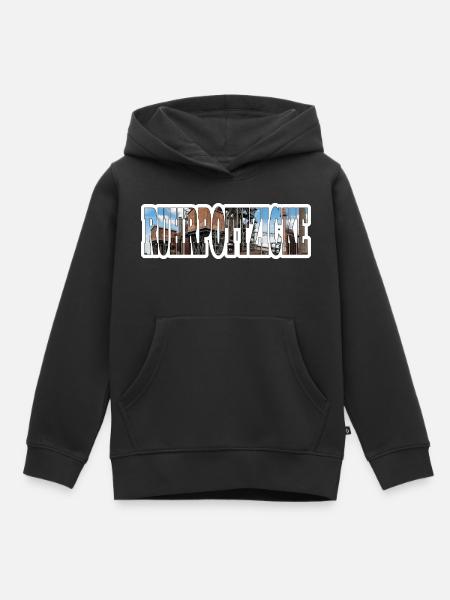 Ruhrpottzicke - Kinder Premium Organic Hoodie - Schwarz