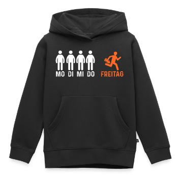Rettungsschwimmer Bademeister - Kinder Premium Organic Hoodie - Schwarz - Vorne - AI Model Kid Male (0cm)