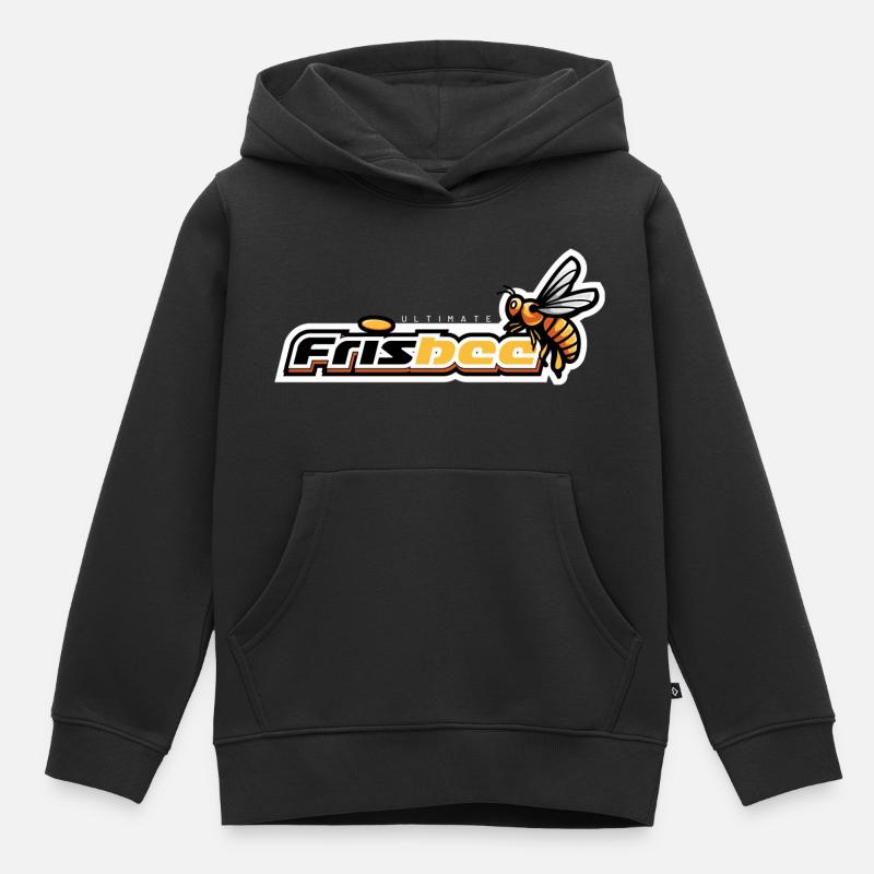 FrisBEE ultime - Sweat Premium à capuche enfant bio - noir