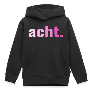 8. Geburtstag Acht 8 Jahre Geschenk - Kinder Premium Organic Hoodie - Schwarz - Vorne - AI Model Kid Male (0cm)