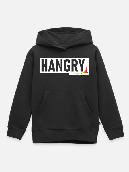 Hangry - Kinder Premium Organic Hoodie - Schwarz