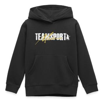 Teamsport Malinois IGP Hundesport Mondioring - Kinder Premium Organic Hoodie - Schwarz - Vorne - AI Model Kid Male (0cm)