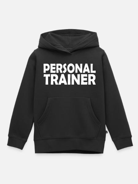 Personal trainer - Kinder Premium Organic Hoodie - Schwarz
