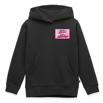 Andere Körper, Andere Geschichten - Kinder Premium Organic Hoodie - Schwarz - Vorne - AI Model Kid Male (0cm)