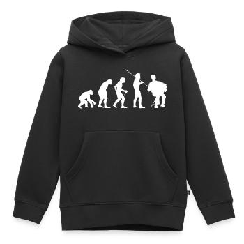 Accordion Evolution Accordion Accordion Player - Kids Premium Organic Hoodie - black - Front - AI Model Kid Male (0cm)