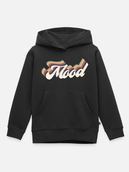 Stimmungs-Vinatge - Kinder Premium Organic Hoodie - Schwarz