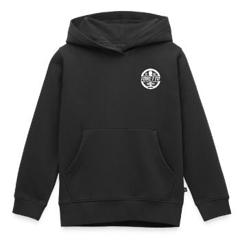 Fast and Furious Logo Avec Dom Toretto - Sweat Premium à capuche enfant bio - noir - Devant - AI Model Kid Male (0cm)