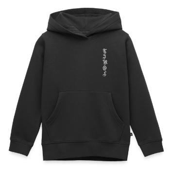 Tirol - Kinder Premium Organic Hoodie - Schwarz - Vorne - AI Model Kid Male (0cm)