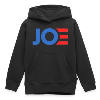 Joe biden - Sweat Premium à capuche enfant bio - noir - Devant - AI Model Kid Male (0cm)