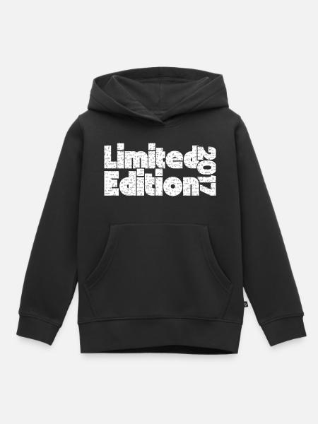 Limitierte Auflage 2017 - Kinder Premium Organic Hoodie - Schwarz