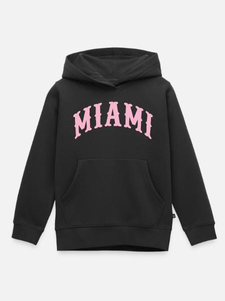 Miami - Kinder Premium Organic Hoodie - Schwarz
