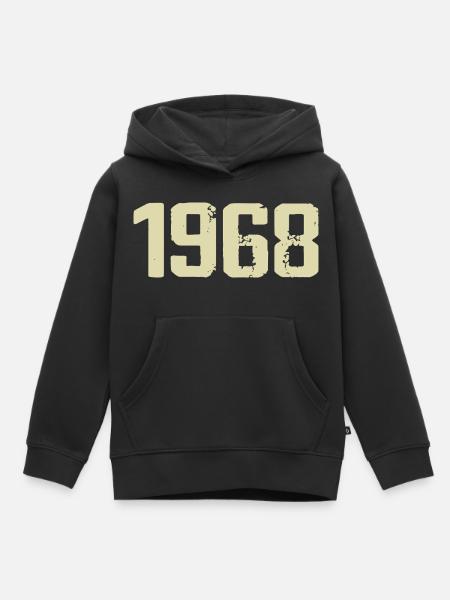 Jubiläum 1968 - Kinder Premium Organic Hoodie - Schwarz