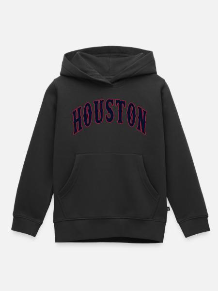 Houston - Kinder Premium Organic Hoodie - Schwarz