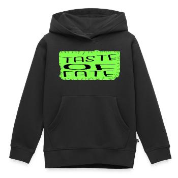 Créations culinaires Art amusant de la cuisine - Sweat Premium à capuche enfant bio - noir - Devant - AI Model Kid Male (0cm)