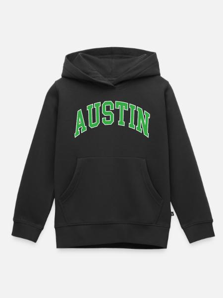 Austin - Kinder Premium Organic Hoodie - Schwarz