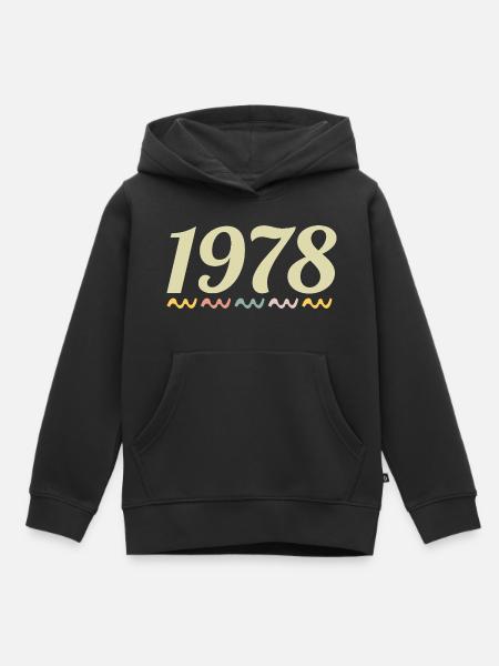 1978 - Kinder Premium Organic Hoodie - Schwarz
