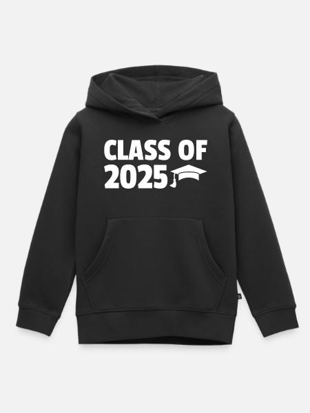 Class Of 2025 - Kinder Premium Organic Hoodie - Schwarz