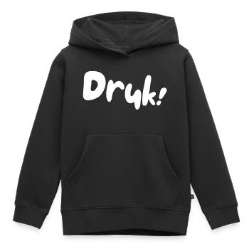 Druck! Antwerpen Dialekt Hemden - Kinder Premium Organic Hoodie - Schwarz - Vorne - AI Model Kid Male (0cm)