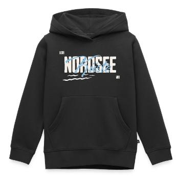 Nordsee - Küste - Kinder Premium Organic Hoodie - Schwarz - Vorne - AI Model Kid Male (0cm)