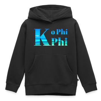 Thailand - Kinder Premium Organic Hoodie - Schwarz - Vorne - AI Model Kid Male (0cm)