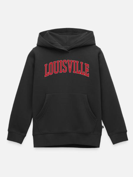 Louisville Varsity Schriftzug - Kinder Premium Organic Hoodie - Schwarz