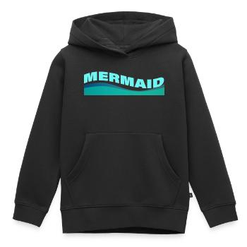 MERMAID - Kinder Premium Organic Hoodie - Schwarz - Vorne - AI Model Kid Male (0cm)