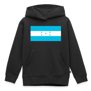 Honduras - Sweat Premium à capuche enfant bio - noir - Devant - AI Model Kid Male (0cm)