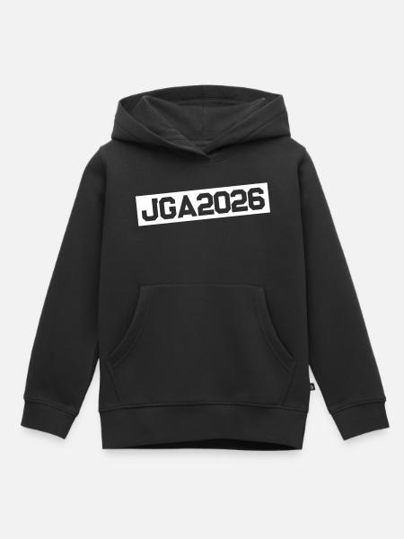 Jga 2026 - Kinder Premium Organic Hoodie - Schwarz