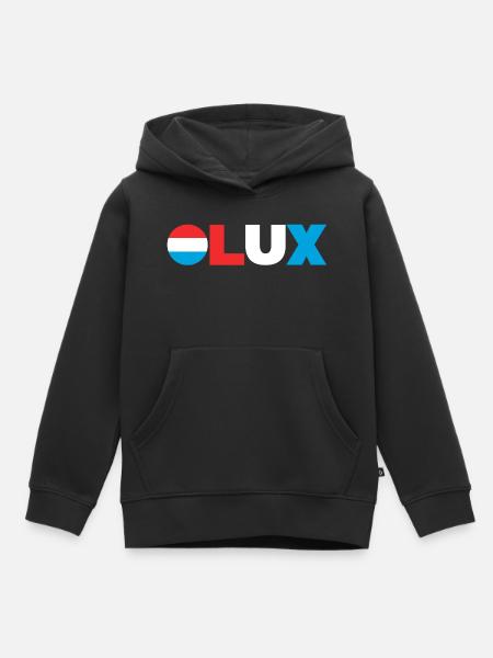 Luxemburg - Kinder Premium Organic Hoodie - Schwarz