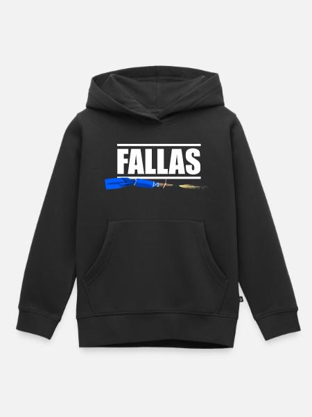 Fallas Valencia Feuerwerk Pyro - Kinder Premium Organic Hoodie - Schwarz