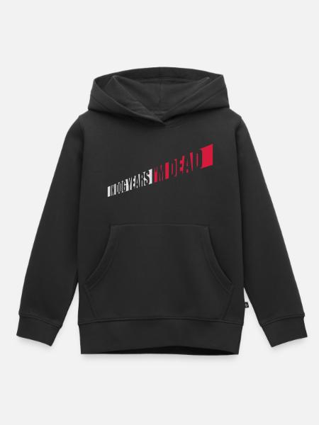 in dog years Dead - Kinder Premium Organic Hoodie - Schwarz