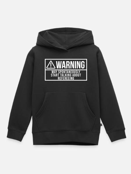 Arbitre Arbitre Arbitre - Sweat Premium à capuche enfant bio - noir
