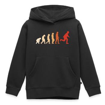 Sport Evolution Airsoft - Kinder Premium Organic Hoodie - Schwarz - Vorne - AI Model Kid Male (0cm)