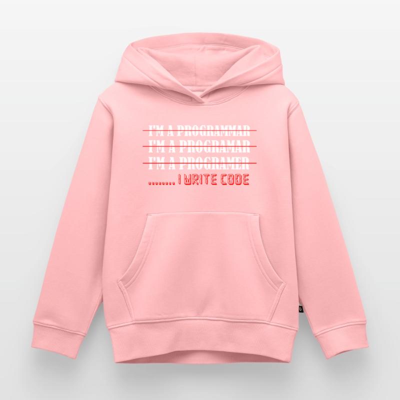 I'm A Programmar ........ I Write Code Software Co Kinder Premium Organic Hoodie