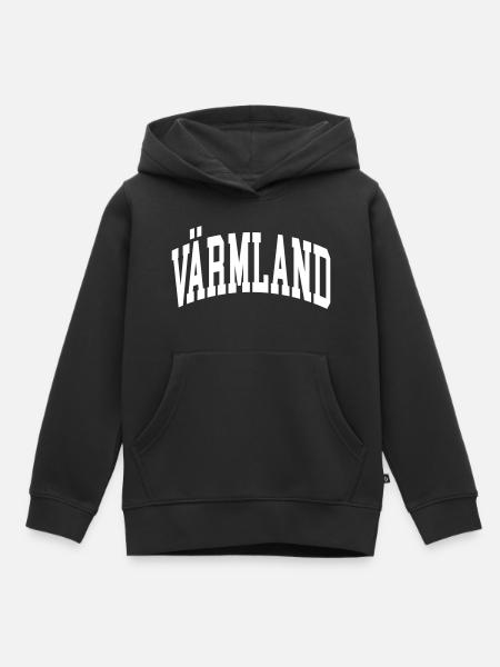 Värmland - Hoodie Premium barn ekologisk - svart
