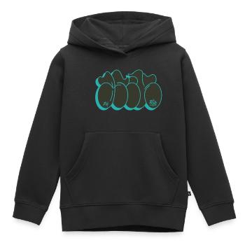 Unbenanntes Projekt 21 - Kinder Premium Organic Hoodie - Schwarz - Vorne - AI Model Kid Male (0cm)
