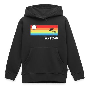 Santiago Kap Verden Cabo Verde Urlaub - Kinder Premium Organic Hoodie - Schwarz - Vorne - AI Model Kid Male (0cm)