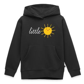 Kleiner Sonnenschein unser Liebling lachende Sonne - Kinder Premium Organic Hoodie - Schwarz - Vorne - AI Model Kid Male (0cm)
