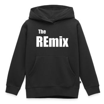 The REmix Child Father Partner Look - Kids Premium Organic Hoodie - black - Front - AI Model Kid Male (0cm)