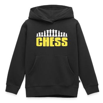 Awesome Chess Design For Chess Players T-Shirt - Kinder Premium Organic Hoodie - Schwarz - Vorne - AI Model Kid Male (0cm)