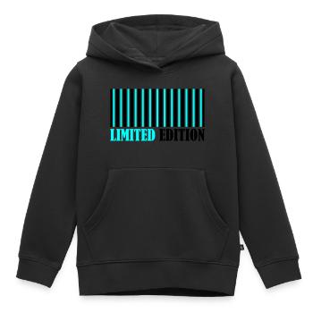 Barcode Limited Edition - Kinder Premium Organic Hoodie - Schwarz - Vorne - AI Model Kid Male (0cm)