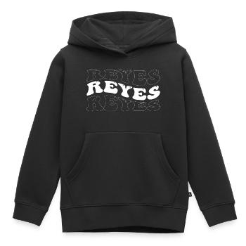 Funny Reyes Groovy 4 Männer Frauen Cool Reyes Batikfarbe - Kinder Premium Organic Hoodie - Schwarz - Vorne - AI Model Kid Male (0cm)