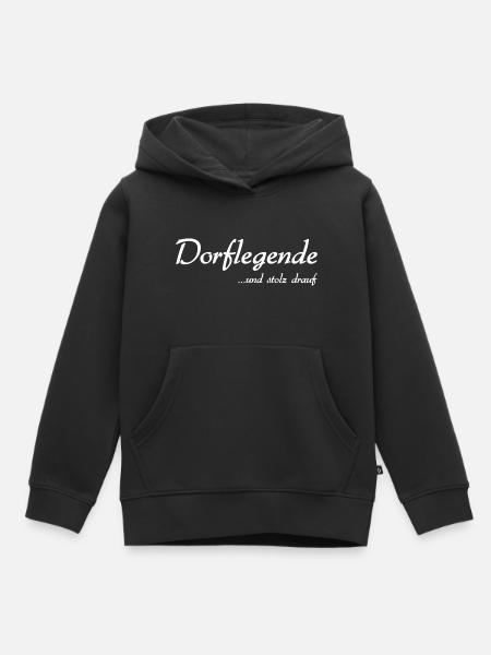 Dorfkind - Kinder Premium Organic Hoodie - Schwarz