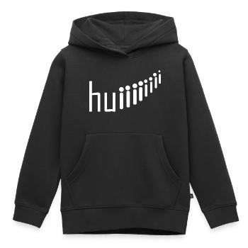 Rollercoaster Achterbahn - Kinder Premium Organic Hoodie - Schwarz - Vorne - AI Model Kid Male (0cm)