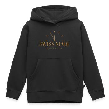 Watch Lover - Kinder Premium Organic Hoodie - Schwarz - Vorne - AI Model Kid Male (0cm)