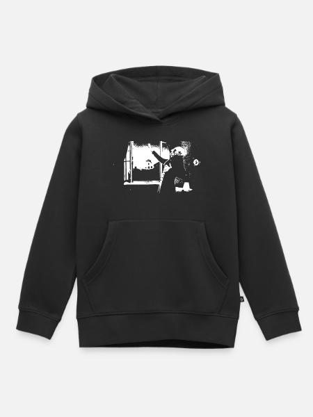 dead of nosferatu - Kids Premium Organic Hoodie - black