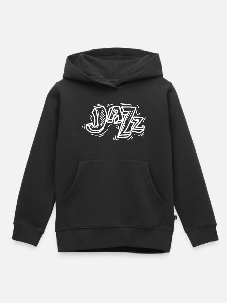 Jazz in Love - Kids Premium Organic Hoodie - black