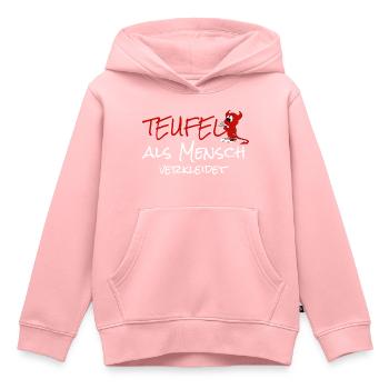 Devil Disguise Carnival Carnival Halloween - Kids Premium Organic Hoodie - rose - Front - AI Model Kid Female (0cm)